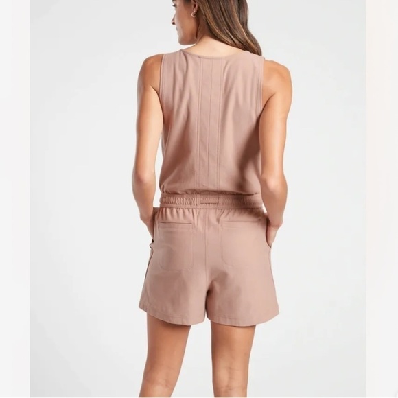 Athleta Farallon Romper in Mocha Latte - Picture 2 of 11